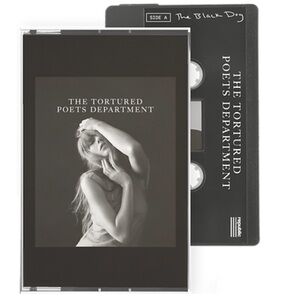 NEW Taylor Swift Tortured Poets Black Cassette "The Black Dog"